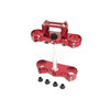 red anodized triple clamps for Beta rr, rs, rx