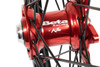 Kite Spoke Kit, 21", Silver Kite spoke kit in silver. These kits come in packs of 12. Includes red anodized nipples. Fits all 18"/19"/21" Kite wheels.