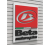 Beta Motorcycles Dimensional Slat Wall Sign