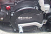 The Jitsie flywheel cover protector prevents the flywheel cover from getting scratched or damaged during a crash.