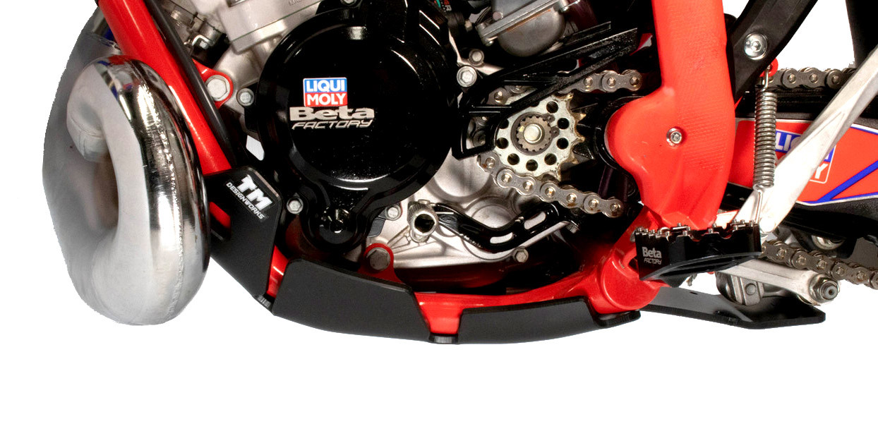 TMDesigns Skidplate w/ Linkguard 2020+ 125/200RR