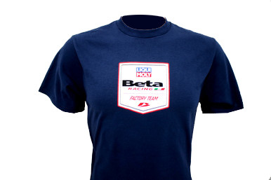 Beta Factory Race Tee, Navy