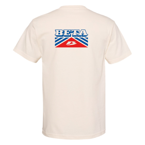 Retro Classic Beta Tee, Cream