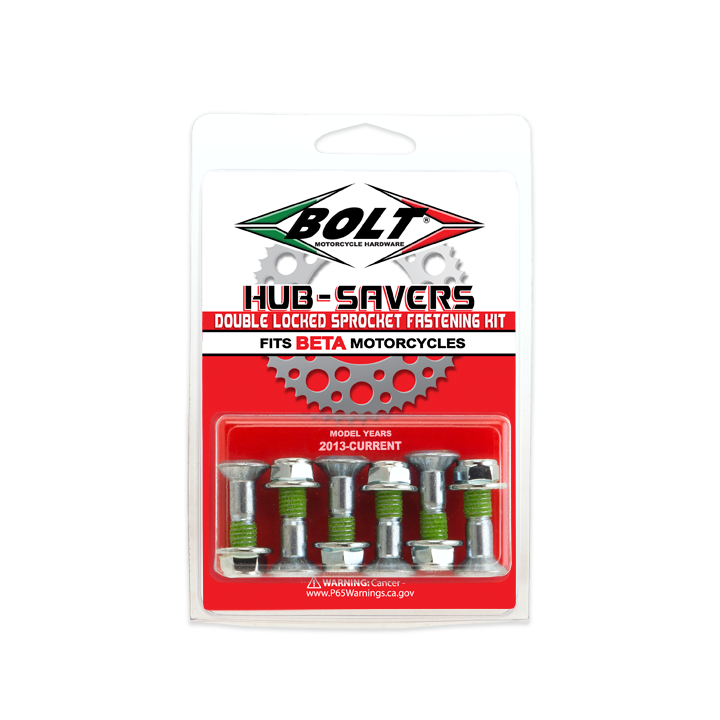 Bolt Hub-Savers Sprocket Fastening Kit
