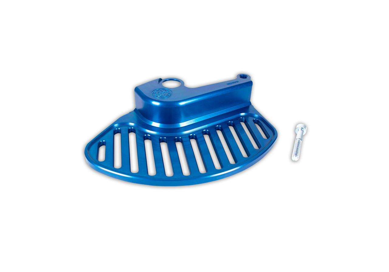 Front Brake Disc Guard, 2019+, Blue