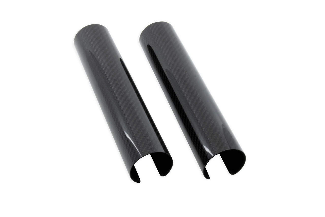 Beta USA Carbon Fiber Fork Guards, Twill Weave Pattern