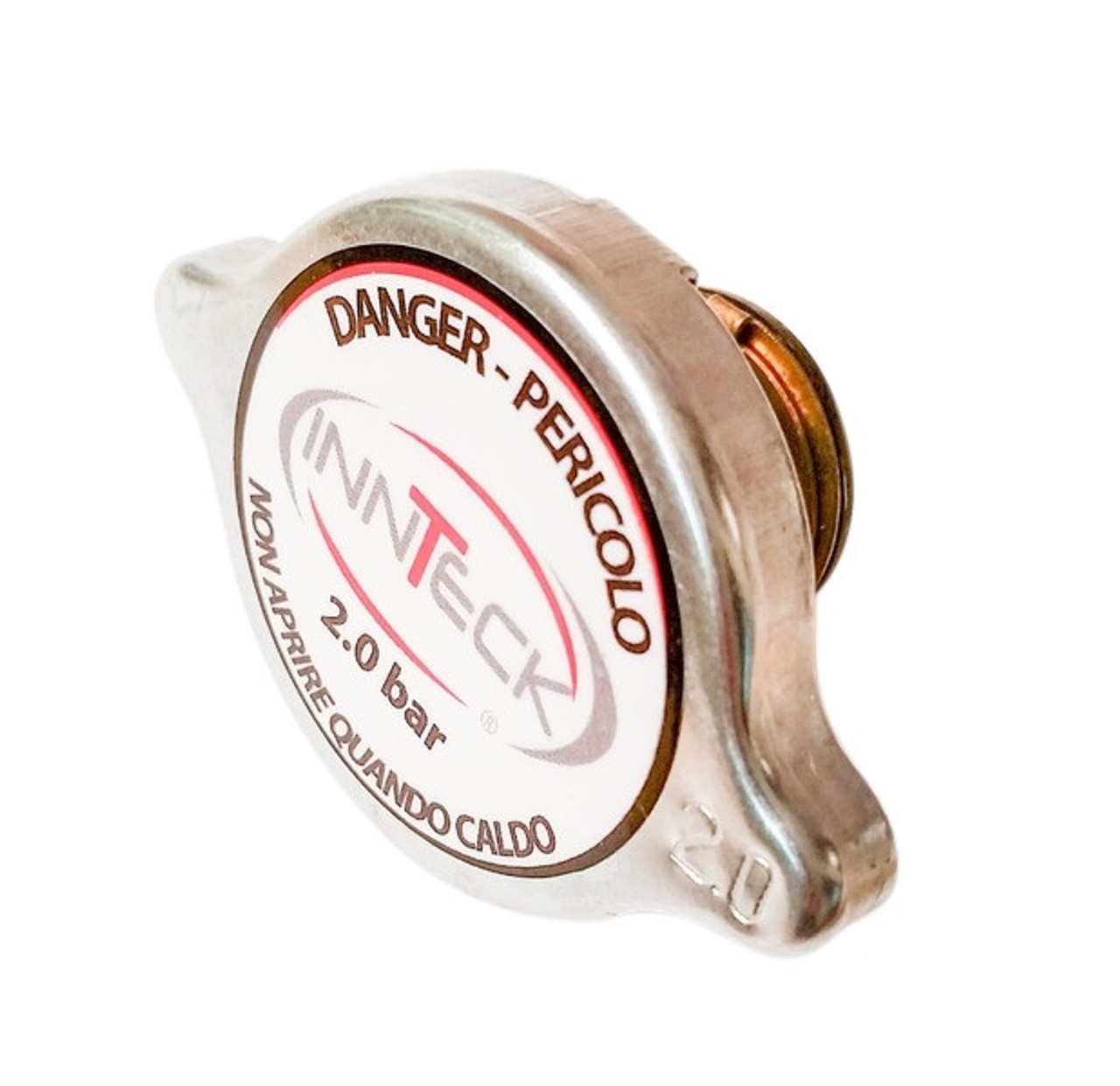 Innteck Radiator Cap 2.0 Reinforced spring allows open purging at higher pressure than original cap. Raises the coolant boiling point, allowing more efficient engine cooling. Perfect for extreme riding conditions & reduces overflow losses.