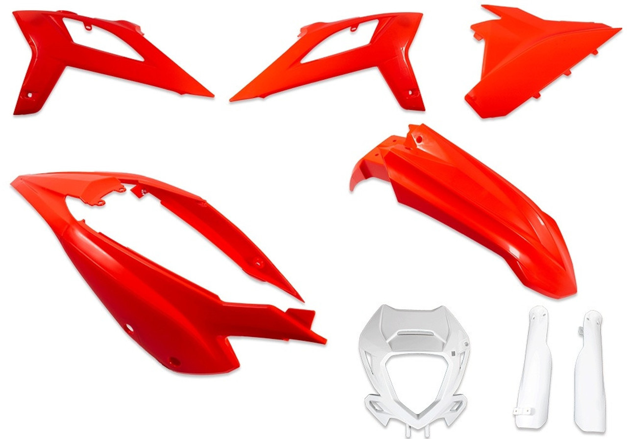 Complete Plastic Kit, Red, 2020-2021 RR/RR-S