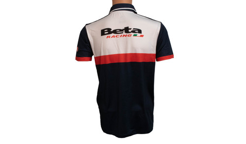 Beta Factory Polo. Same Polo's used by the factory Italy race team! Available in size S-3XL. Tight fit so you may want to order a size up!