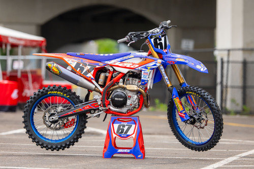 FMF 2024+ 450 RX Factory Anodized Titanium 4.1 Slip-On