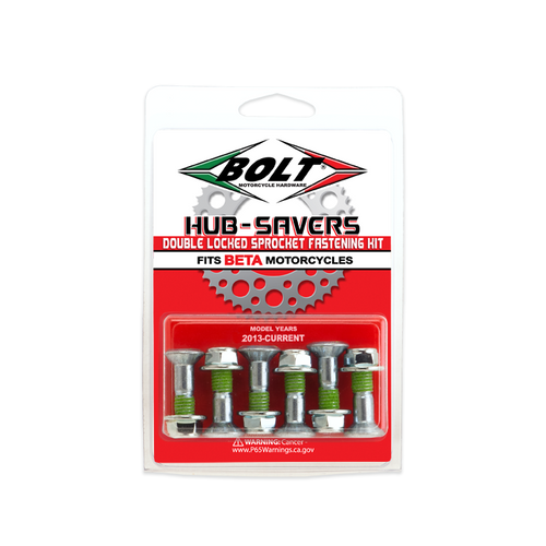 Bolt Hub-Savers Sprocket Fastening Kit
