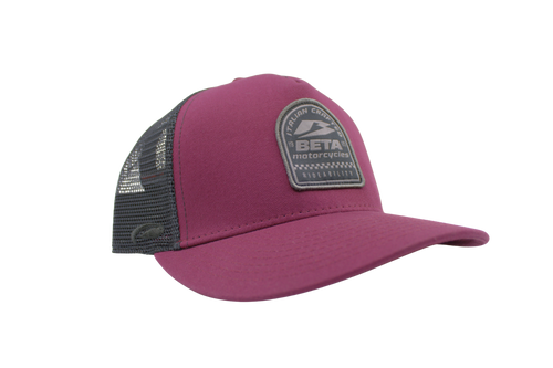 Beta Motorcycles Maroon Patch Hat
