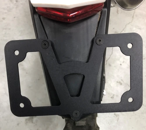 Beta License Plate Bracket, 2020+ RR