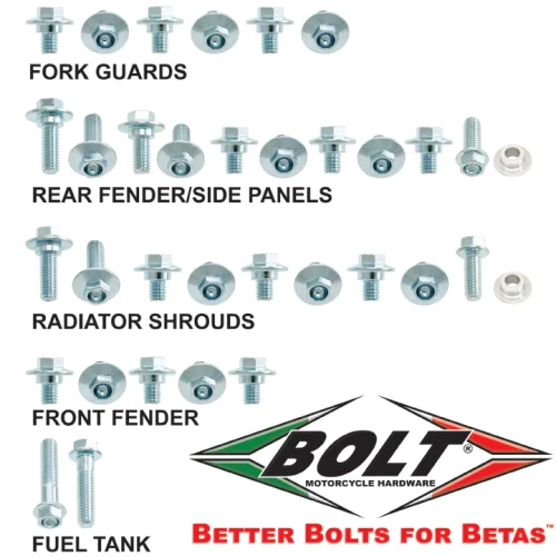 Bolt Bodywork Fastener Kit