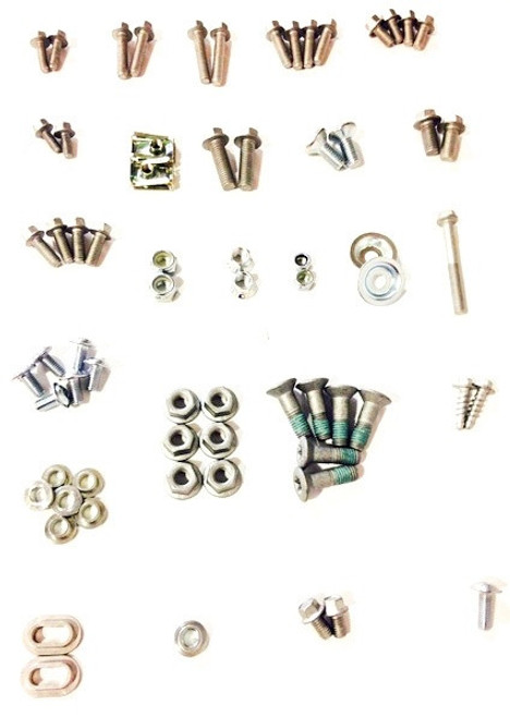 Enduro Bolt Kit includes large assortment of Beta OEM chassis & engine bolts most commonly needed Enduro Bolt Kit includes large assortment of Beta OEM chassis & engine bolts most commonly needed