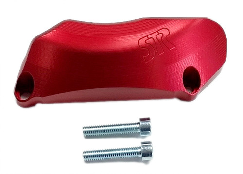 Precision machined billet aluminum Turn Signal wedges Mount turn signals to rear fender extender on Enduro RR models Or for those who want to remove stock RS license plate holder & relocate turn signals Available in black or red, made in USA