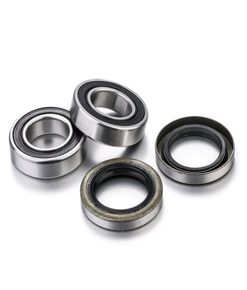 Contains parts required for a full wheel hub service Oil seals & bearings are improvement over conventional bearings Off-road design dust seals offer protection against water intrusion, mud & dust Fits 2013+ 2-Stroke, 2011+ 4-Stroke OEM wheels Contains parts required for a full wheel hub service Oil seals & bearings are improvement over conventional bearings Off-road design dust seals offer protection against water intrusion, mud & dust Fits 2013+ 2-Stroke, 2011+ 4-Stroke OEM wheels