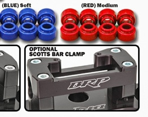 Scott's Mount for BRP Triple Clamp, Forward BRP Handlebar Clamp for Scott's Stabilizer top-mounting Forward option, providing increased clamping pressure across bar mounts