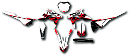 Corsa Red Graphics, 2019 RR Corsa Red Graphics Kit Corsa Red Graphics, 2019 RR Corsa Red Graphics Kit