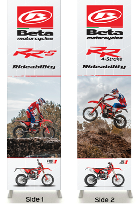 Beta Motorcycles Graphic Banners, RR-S & RR 4 Stroke Beta Motorcycles Graphic Banners, RR-S & RR 4 Stroke