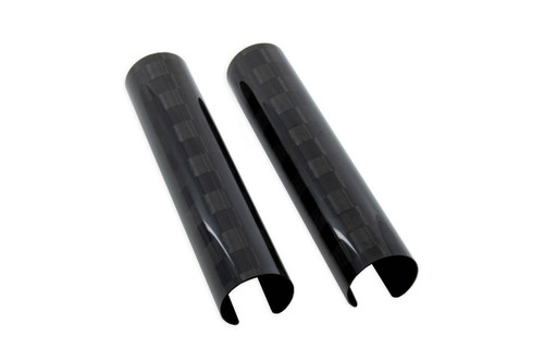 Beta USA Carbon Fiber Fork Guards, Checkered Pattern Engineered to protect upper fork legs from rock chips and roost. Abrasion and UV resistant 100% carbon fiber. Felt buffer strips prevent abrasion between fork leg and guard. Fits all enduro models. Beta USA Carbon Fiber Fork Guards, Checkered Pattern Engineered to protect upper fork legs from rock chips and roost. Abrasion and UV resistant 100% carbon fiber. Felt buffer strips prevent abrasion between fork leg and guard. Fits all enduro models.