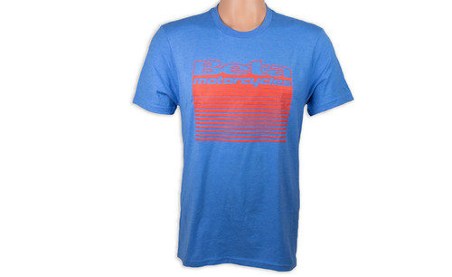 Beta Motorcycles Cascade Tee in Heather Royal. 50/50 Ring Spun Polyester/Cotton creating a comfortable feel. Featuring Beta Motorcycles on the front with a cascade style design. Available in Small, medium, Large, X-Large, 2XL. Beta Motorcycles Cascade Tee in Heather Royal. 50/50 Ring Spun Polyester/Cotton creating a comfortable feel. Featuring Beta Motorcycles on the front with a cascade style design. Available in Small, medium, Large, X-Large, 2XL.