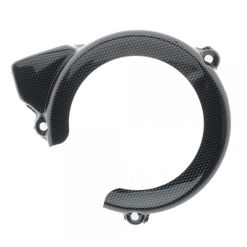 Carbon fiber-look clutch cover guard. Beta Evo 2T 09+ Carbon fiber-look clutch cover guard. Beta Evo 2T 09+