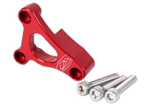 Clutch Cylinder Guard for Rekluse Cover, 2018+ Billet Red Aluminum, replaces stock chain guard Protects clutch slave cylinder & adds some bling Available to fit the stock or Rekluse clutch covers Fits all 2018+ Rekluse Clutch Clutch Cylinder Guard for Rekluse Cover, 2018+ Billet Red Aluminum, replaces stock chain guard Protects clutch slave cylinder & adds some bling Available to fit the stock or Rekluse clutch covers Fits all 2018+ Rekluse Clutch