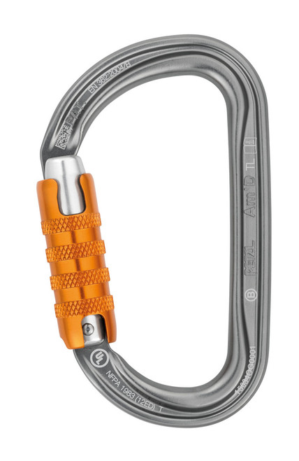 Petzl AM'D Tri-Act Lock Aluminum Carabiner