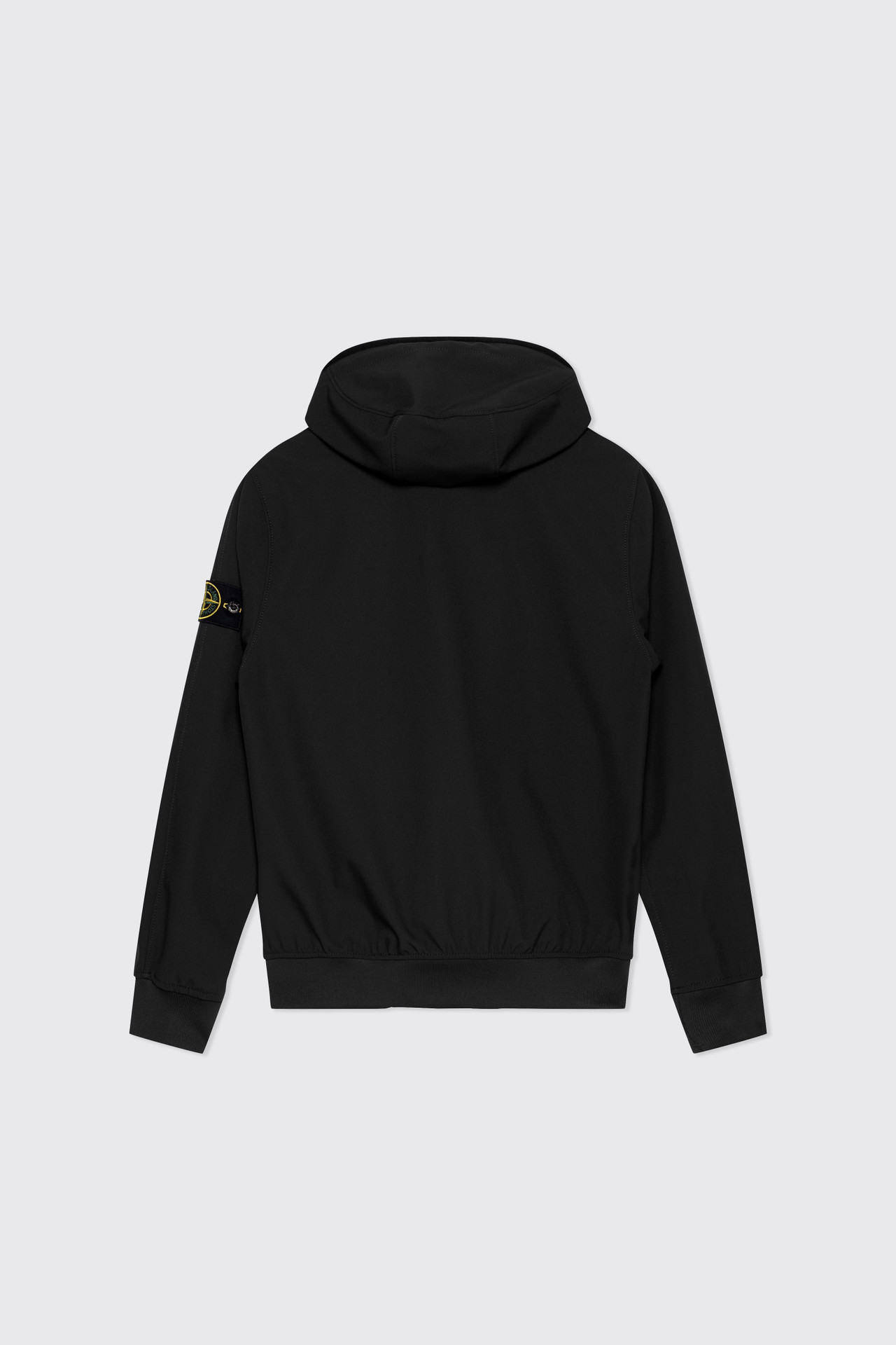 Stone island shell jacket clearance black