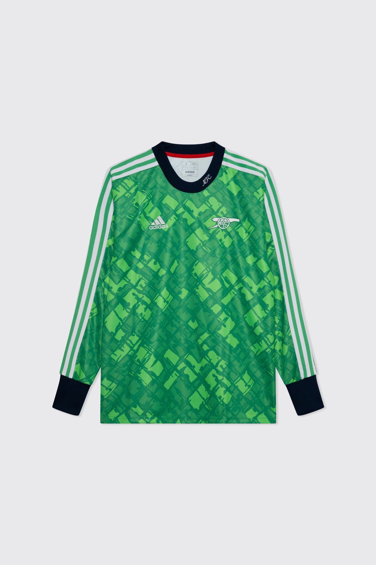 Men's Adidas Green Arsenal Authentic Football Icon Goalkeeper Jersey