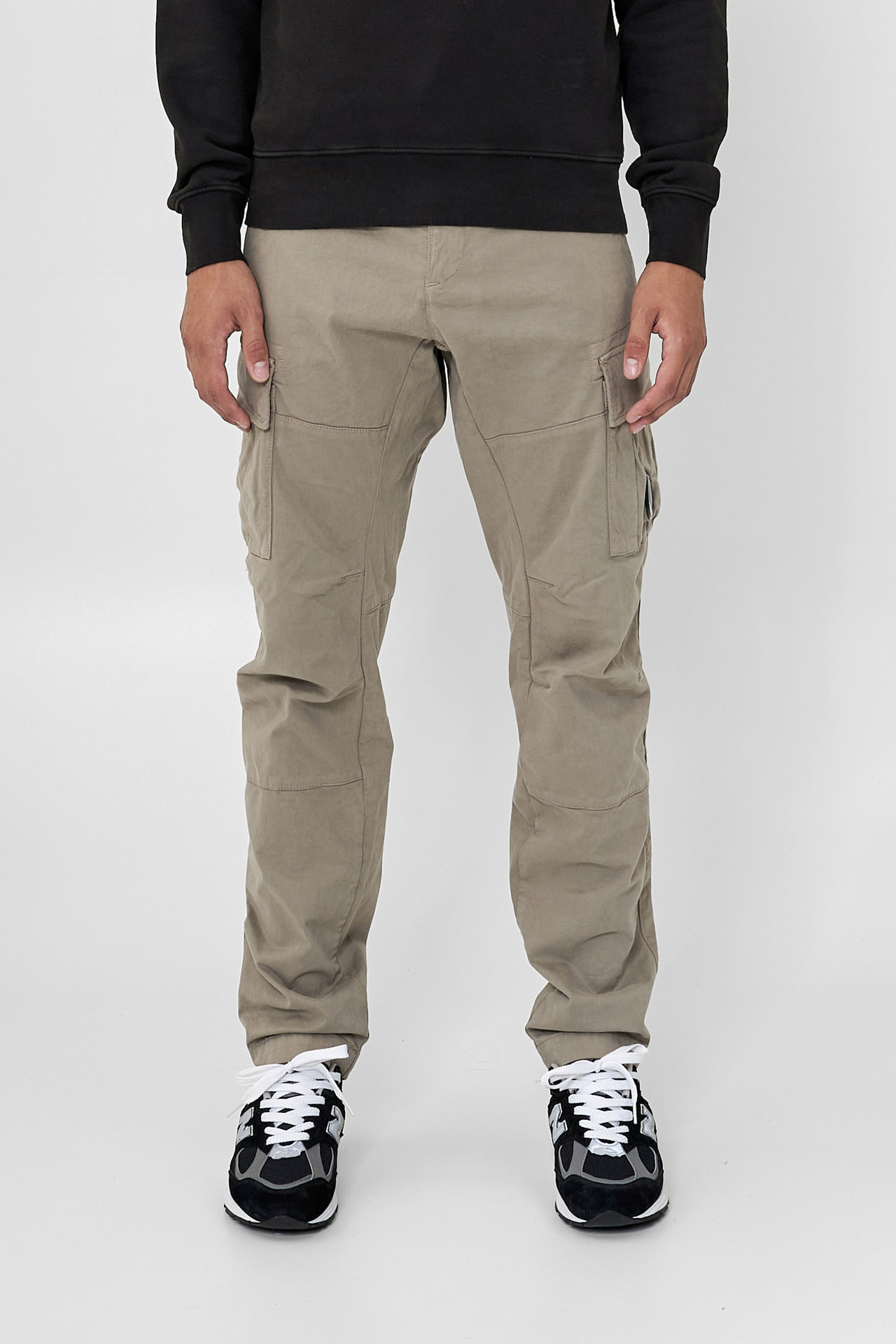 C.P. Company 331A Twill Cargo Pants - Olive - Due West