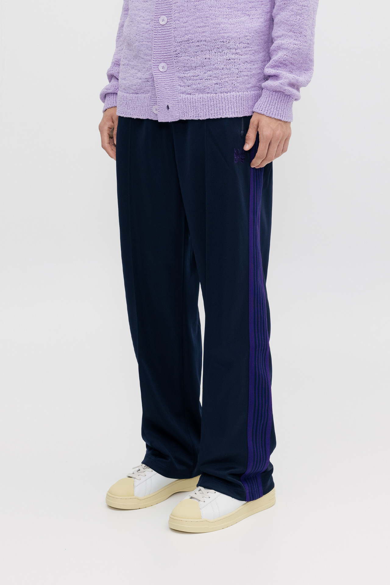 Needles Bootcut Track Pant - NAVY