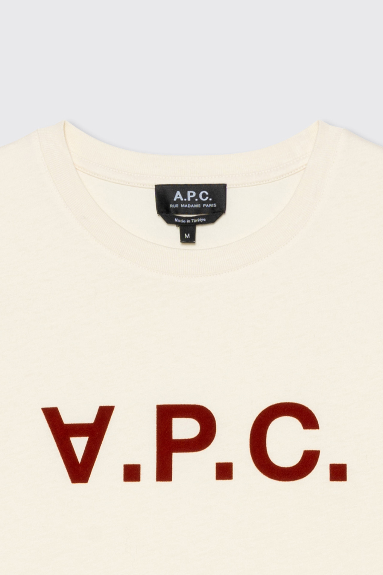 A.P.C. T-Shirt VPC Color Blanc Casse - Calico Club