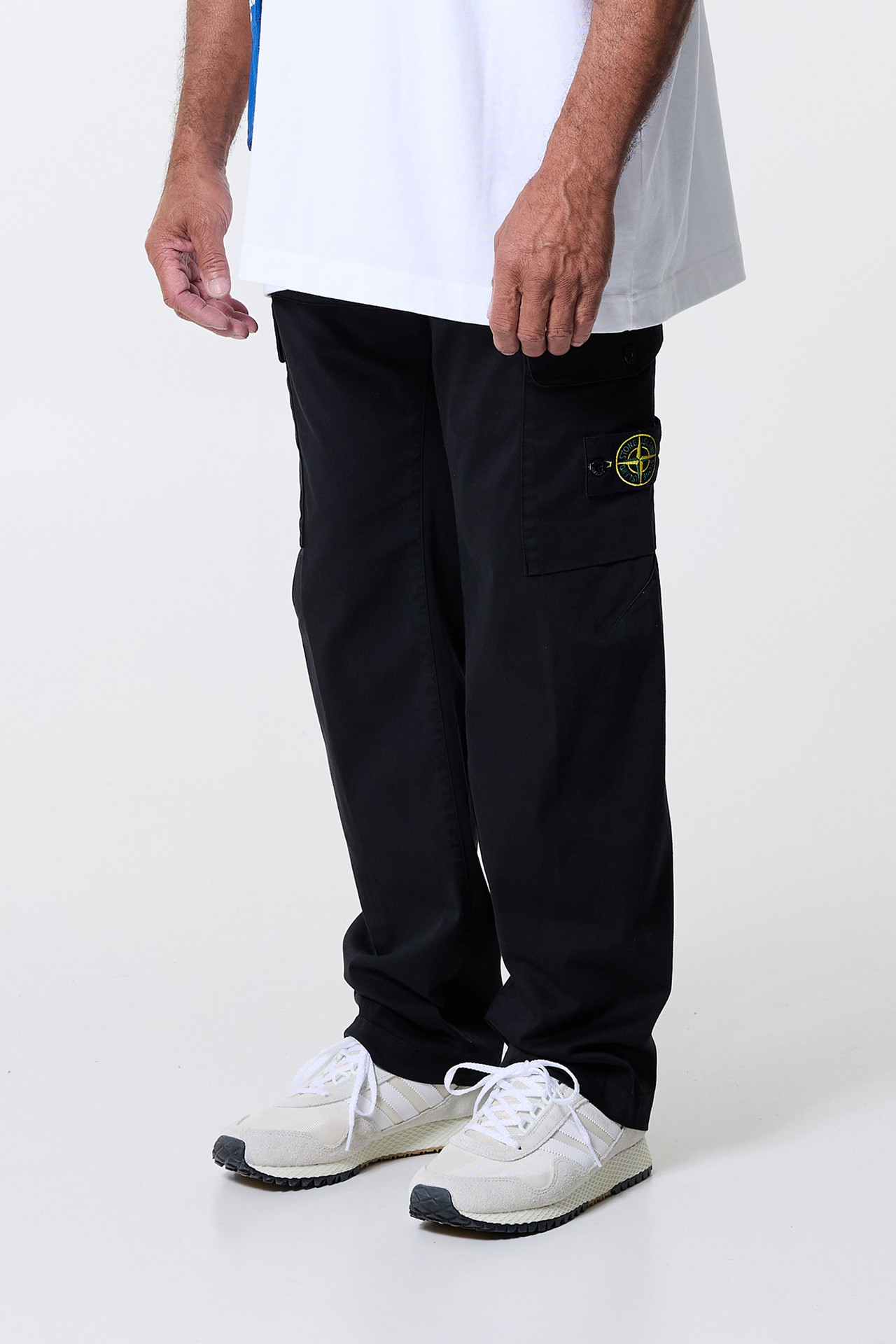 Stone Island Pantalone Regular Black - Calico Club