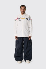 C.P. Company Flatt Nylon Oversize Pants 18CMPA253A Total Eclipse