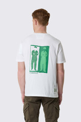 C.P. Company Logo T-Shirt Gauze White