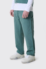 Carhartt WIP Double Knee Pant Silver Pine Stone