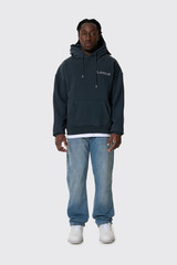 Flaneur Washed Flâneur Hoodie F15006 999 Black