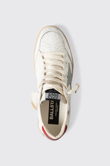 Golden Goose F006777.121 Ball Star GMF00117.F006777.121 White/Silver Blue/Red/White