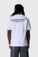 New Amsterdam Surf Association Logo Tee  2501185001 White/Black