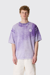 New Amsterdam Surf Association Logo Knit Tee Inside 2501112001 Print Purple
