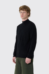 NN.07 Sergio Zip Mock 6605 999 Black