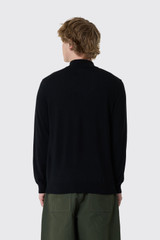 NN.07 Sergio Zip Mock 6605 999 Black