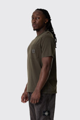 Stone Island S0057 SS T-Shirt Military Green