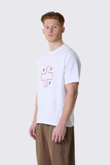 POP Trading Company Trading Lifesaver Logo T-Shirt POPSS25_02-017 White