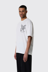 REPRESENT Elegance in Motion T-Shirt MLM41066 72 Flat White