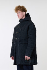 Andersson Bell Lace-Up Fishtail Parka Asphalt