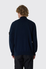 Stone Island S00B2 LS Polo K1S155100063S00B2 Navy Blue
