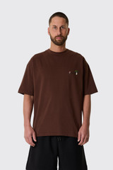 Sabbatical Dancing Room T-Shirt SS25-SAB15 Brown
